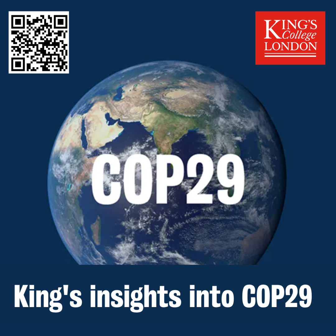 King’s insights into COP29