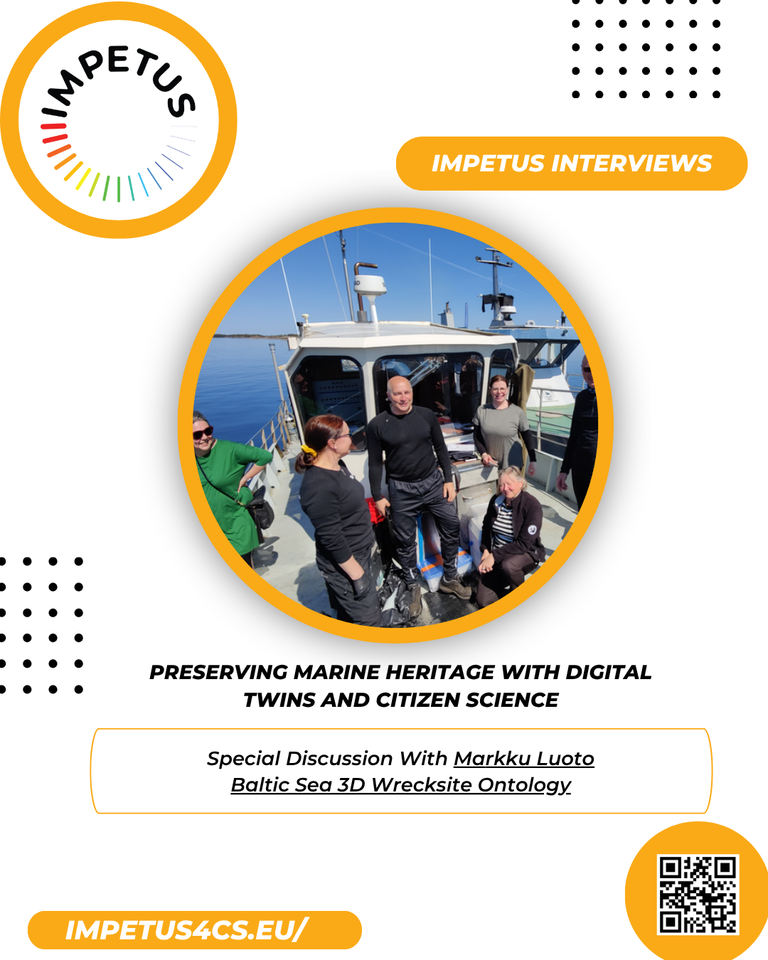 IMPETUS Interviews…  Baltic Sea 3D Wrecksite Ontology